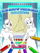 Ice Princess Coloring Pages screenshot 0