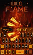 Wild Flame GO Keyboard Theme screenshot 4