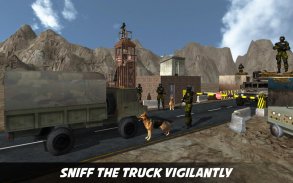 Border Patrol Sniffer Dog : Commando Army Dog Sim screenshot 3