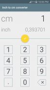 Inch to cm converter screenshot 0