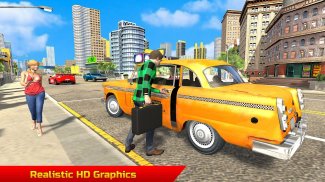 Taxi Simulator New York City - Cab Driving Game screenshot 4