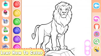 Animals Coloring Book Glitter screenshot 7