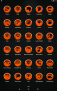 Orange Icon Pack Style 4 ✨Free✨ screenshot 9