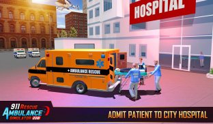 Emergency Ambulance Rescue Sim screenshot 6