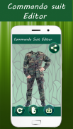 Pak Commando Army Suit Editor 2017 screenshot 2