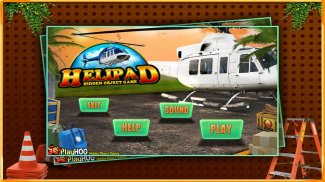 Free New Hidden Object Games Free New Full Helipad screenshot 0