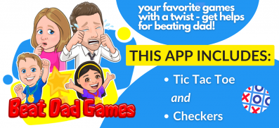 Beat Dad Tic Tac Toe for Kids screenshot 7