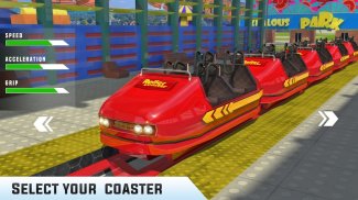 Roller Coaster Simulator HD screenshot 0