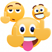 Middle Finger Emoji Sticker screenshot 8