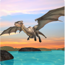 Flying dragon simulator 3D Icon