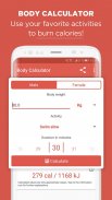 🔥Calories burned calculator: Calculate BMR, BMI screenshot 1