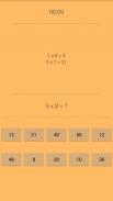 Multiplication Table screenshot 4