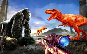 Wild Dinosaur Hunting Games: Animal Attack Game screenshot 0