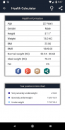 BMI Calculator - BMR Weight Health Calculator screenshot 2