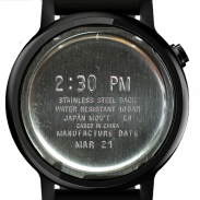 Stainless Steel Watch Face screenshot 1