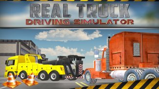 Real Truck Driving Simulator screenshot 7