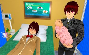 Anime Family Simulator: Pregnant Mother Games 2021 screenshot 0