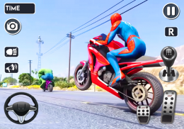 Spider Tricky Bike Stunt Race screenshot 4