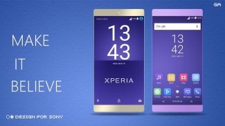 GA™ Theme | PURPLE - 🎨Chủ đề SONY Xperia screenshot 7