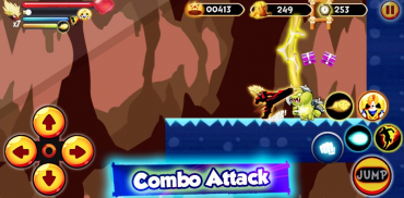 🐲 Super Goku: Dragon Shadow Saiyen Battle screenshot 2