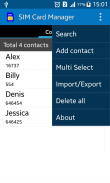 SIM Card Manager screenshot 1