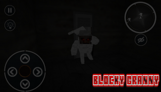 Blocky Granny Horror House 3D screenshot 0