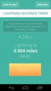 Lightning Distance Calculator screenshot 3