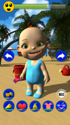 من کودک: Babsy در ساحل 3D screenshot 6