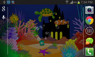 Free Aquarium Undersea LWP screenshot 4