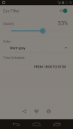 Eye Filter (Blue light filter) screenshot 3