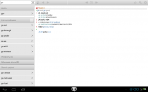 English-Czech Dictionary screenshot 5