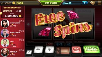 Slot Machine - Ruby Hall Free Vintage Casino Game screenshot 10