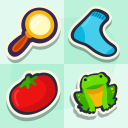Encuentre los objetos - doodle match Icon