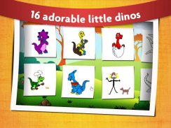 Kids Dinosaur Coloring Pages screenshot 1