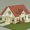 Free 3D Home Plans Icon