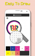 Логотип бренда Цвет по номеру - Pixel Art screenshot 0