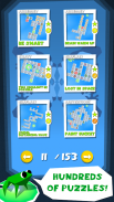 Frosch Puzzle 🐸 Logik-Puzzles & Gehirntraining screenshot 1