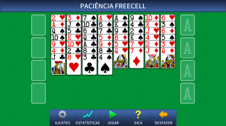 FreeCell Paciência Pro screenshot 4