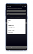 Pipe Insulation Weight Calcula screenshot 0