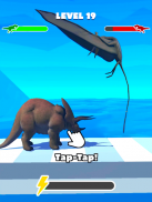 Dino Run 3D - Clash Rush screenshot 1