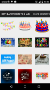 Happy Birthday Chat stickers screenshot 0