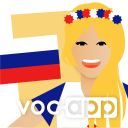 VocApp: Russian Flash Cards Icon