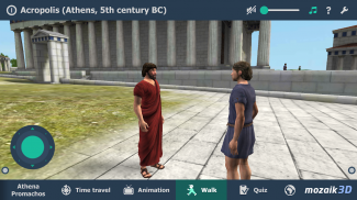 Akropolisz oktatási 3D-jelenet screenshot 15