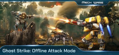 Mech Wars: การต่อสู้ออนไลน์ screenshot 3
