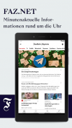 FAZ.NET - Nachrichten App screenshot 1