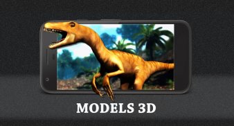 Enciclopédia dinossauros - répteis antigos VR & AR screenshot 1