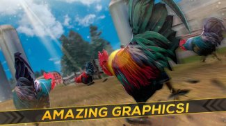 Wild Rooster Run - Frenzy Chicken Farm Race screenshot 7