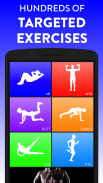 每日鍛煉 - 运动与健身教练,     快速且有效的锻炼 screenshot 13