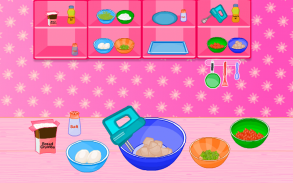 Mini Fish Cakes Cooking Game screenshot 1