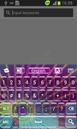 Keyboard Neon Sunburst screenshot 5